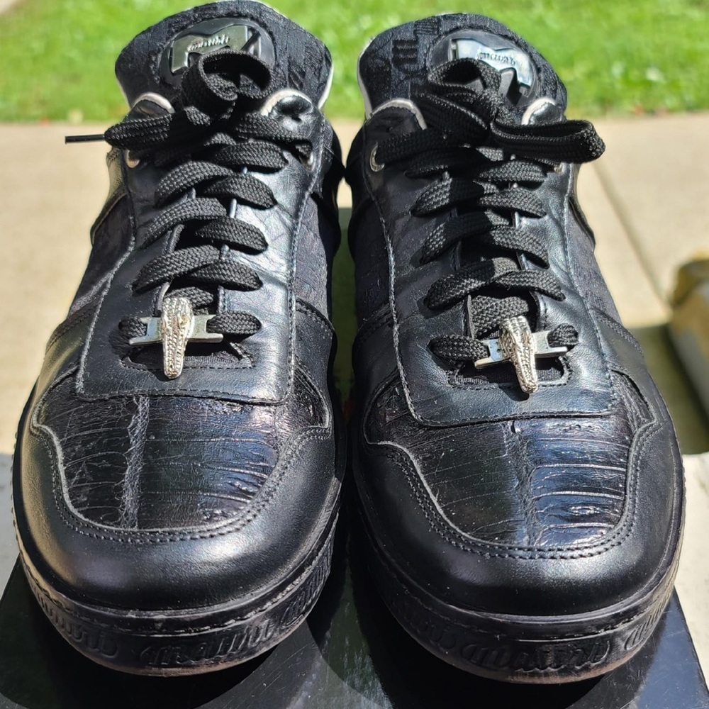 Mauri Sneakers l Leather l Crocodile